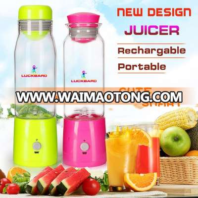 New Electric Mini Rechargable Portable Original fruit Juicer